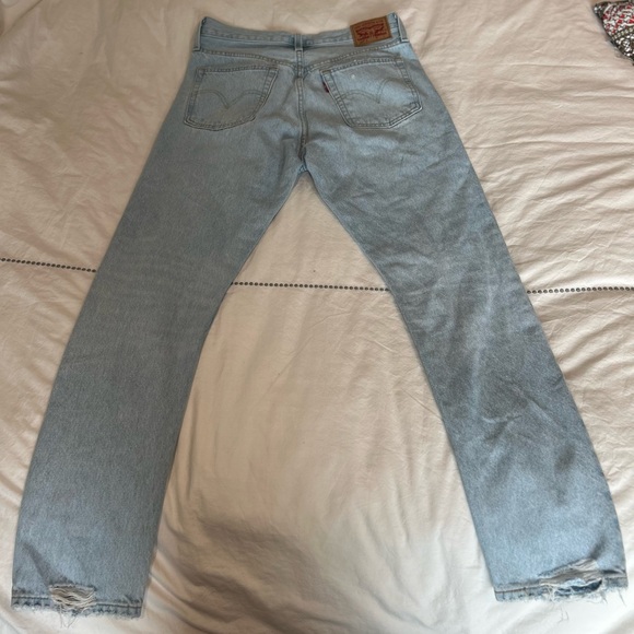 ⭐️⭐️⭐️LEVI'S 501 Womens Skinny Jeans-Bleach - Picture 5 of 12
